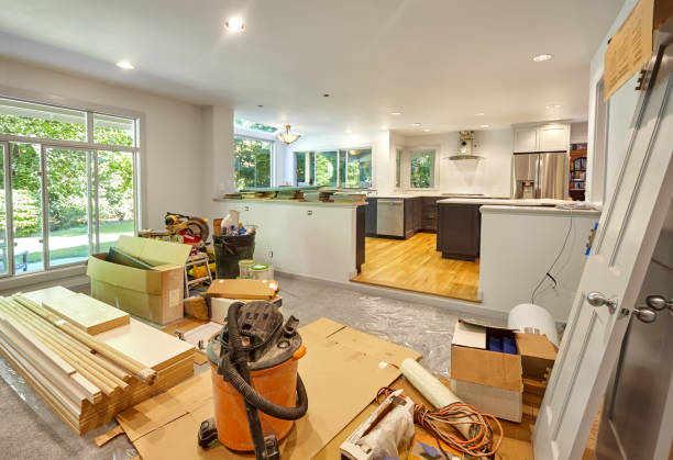 Professional Kitchen Island Installation technician working in Berlin, OH